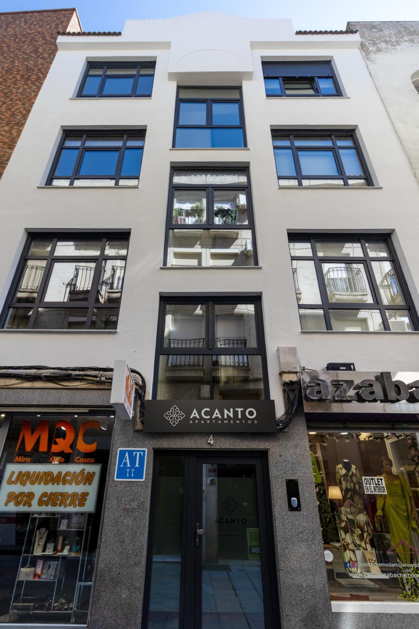 Acanto Apartamentos Merida Bagian luar foto